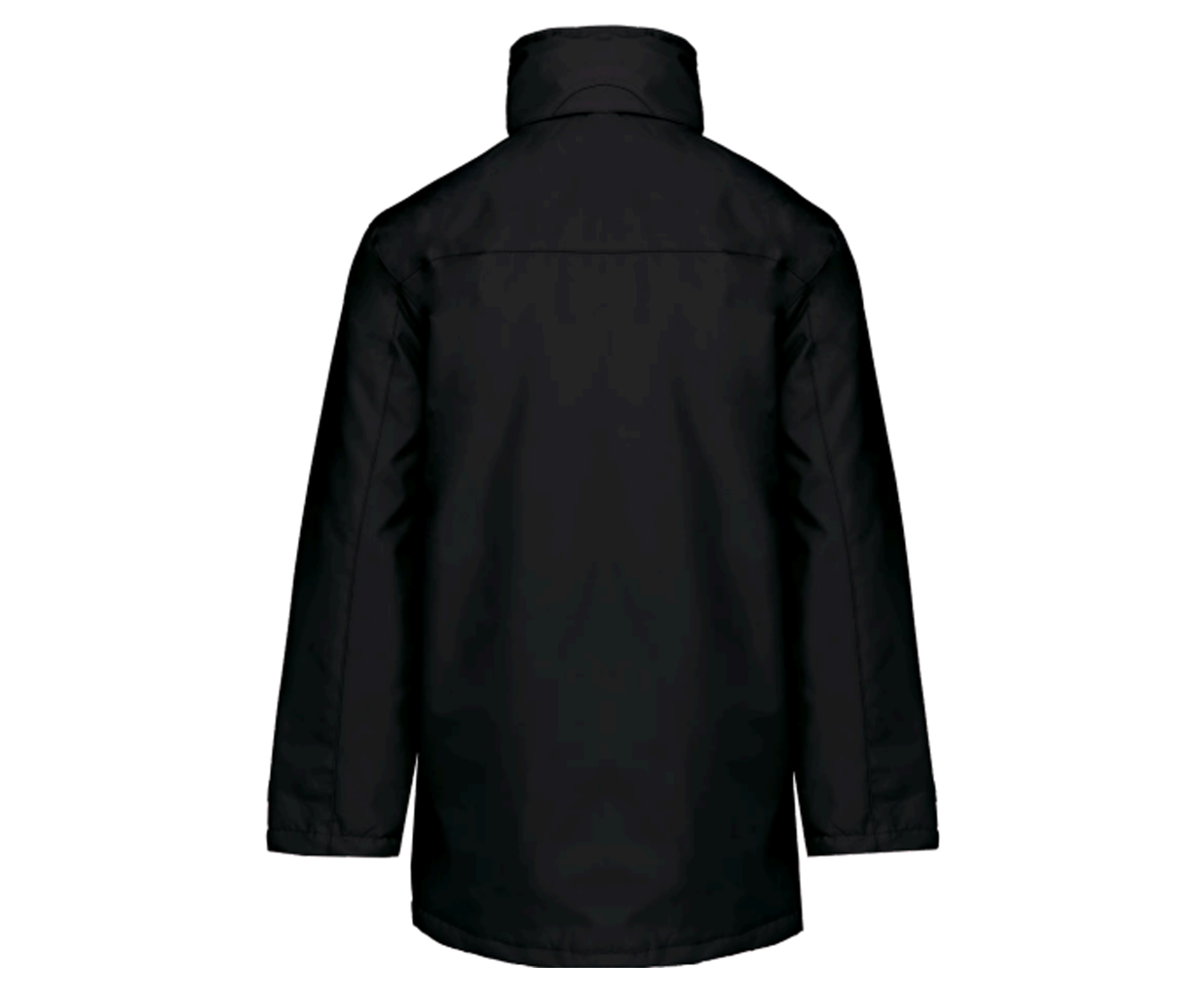 Parka sans capuche dos