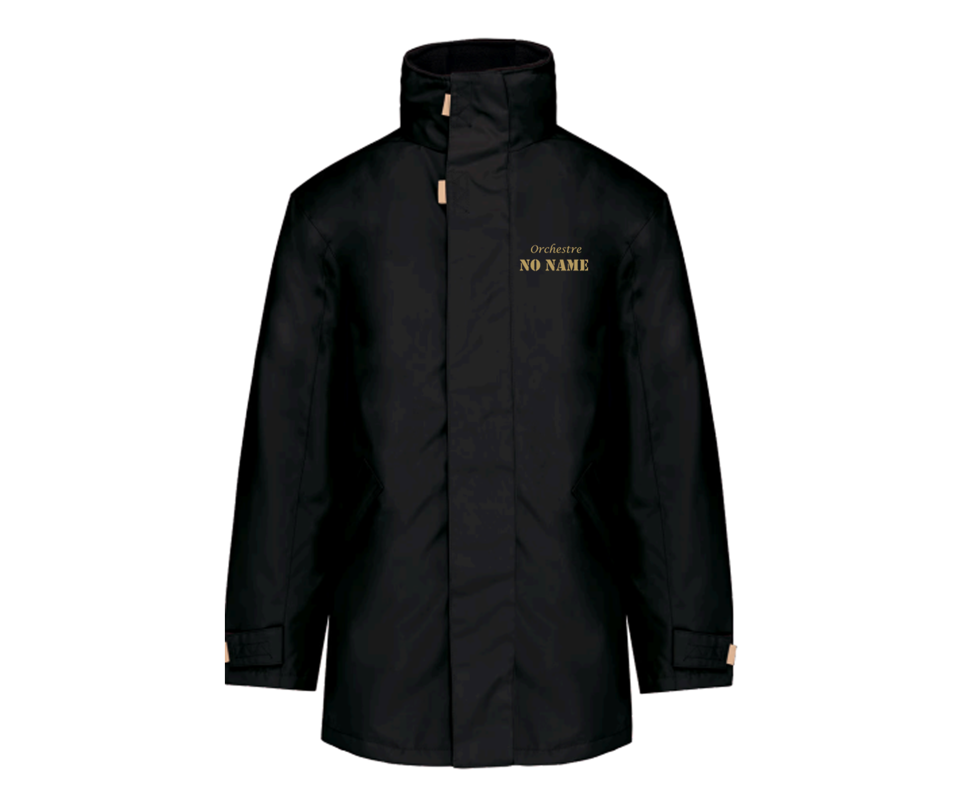 Parka sans capuche face